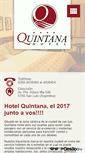 Mobile Screenshot of hotelquintana.com.ar
